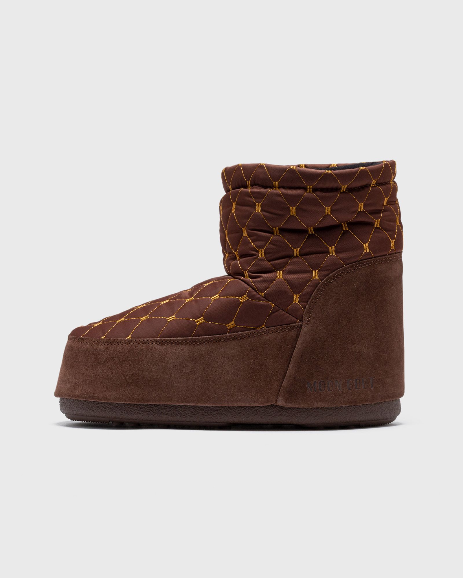Moon Boot - icon low nolace quilted men boots brown in größe:42-44