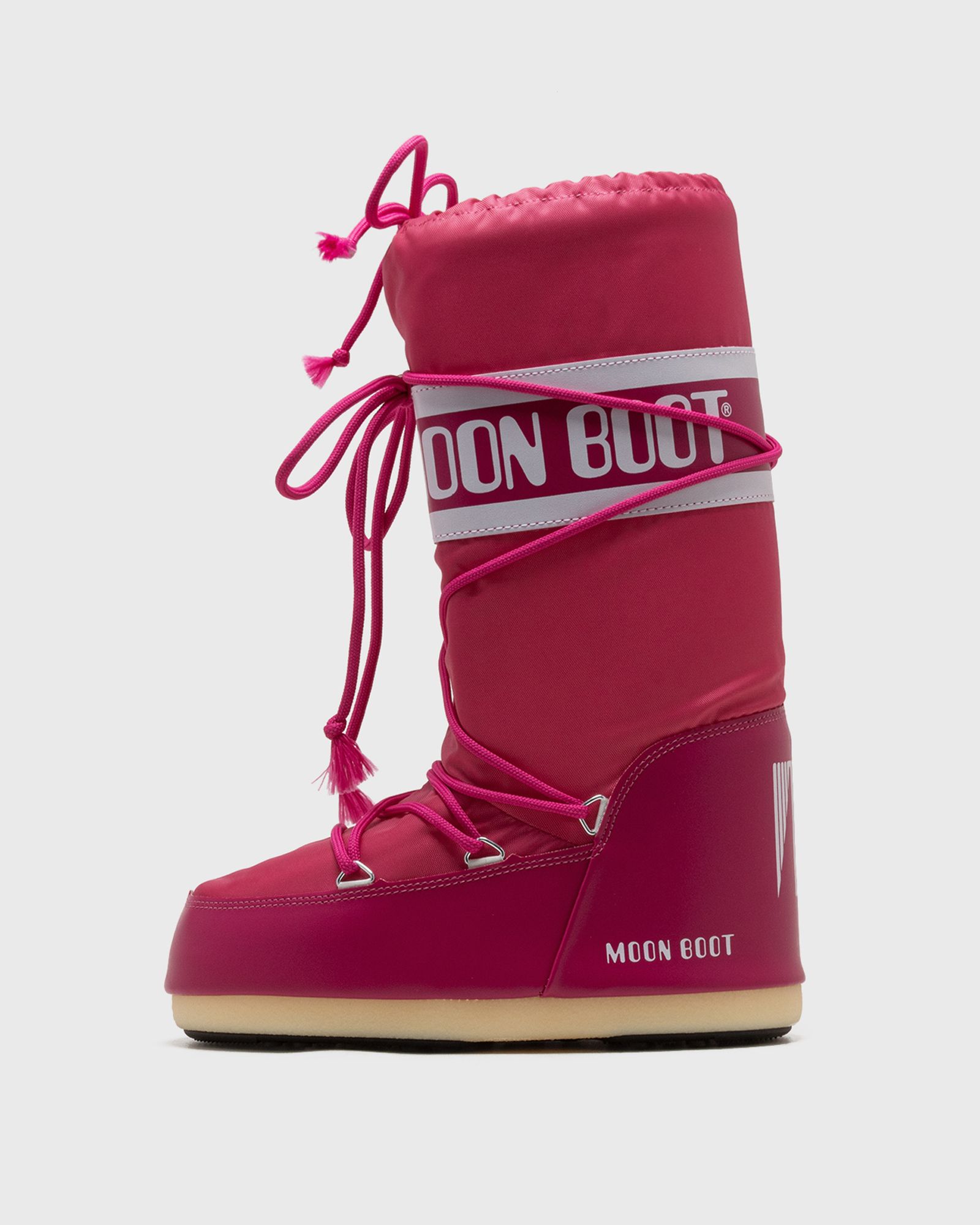Moon Boot - icon nylon men boots pink in größe:42-44