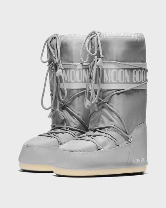 ICON LOW GREY NYLON BOOTS  Moon Boot® Official Store