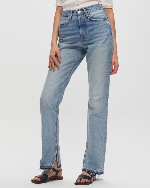 RE/DONE ULTRA HIGH RISE - Jeans Skinny Fit - western blue/blue