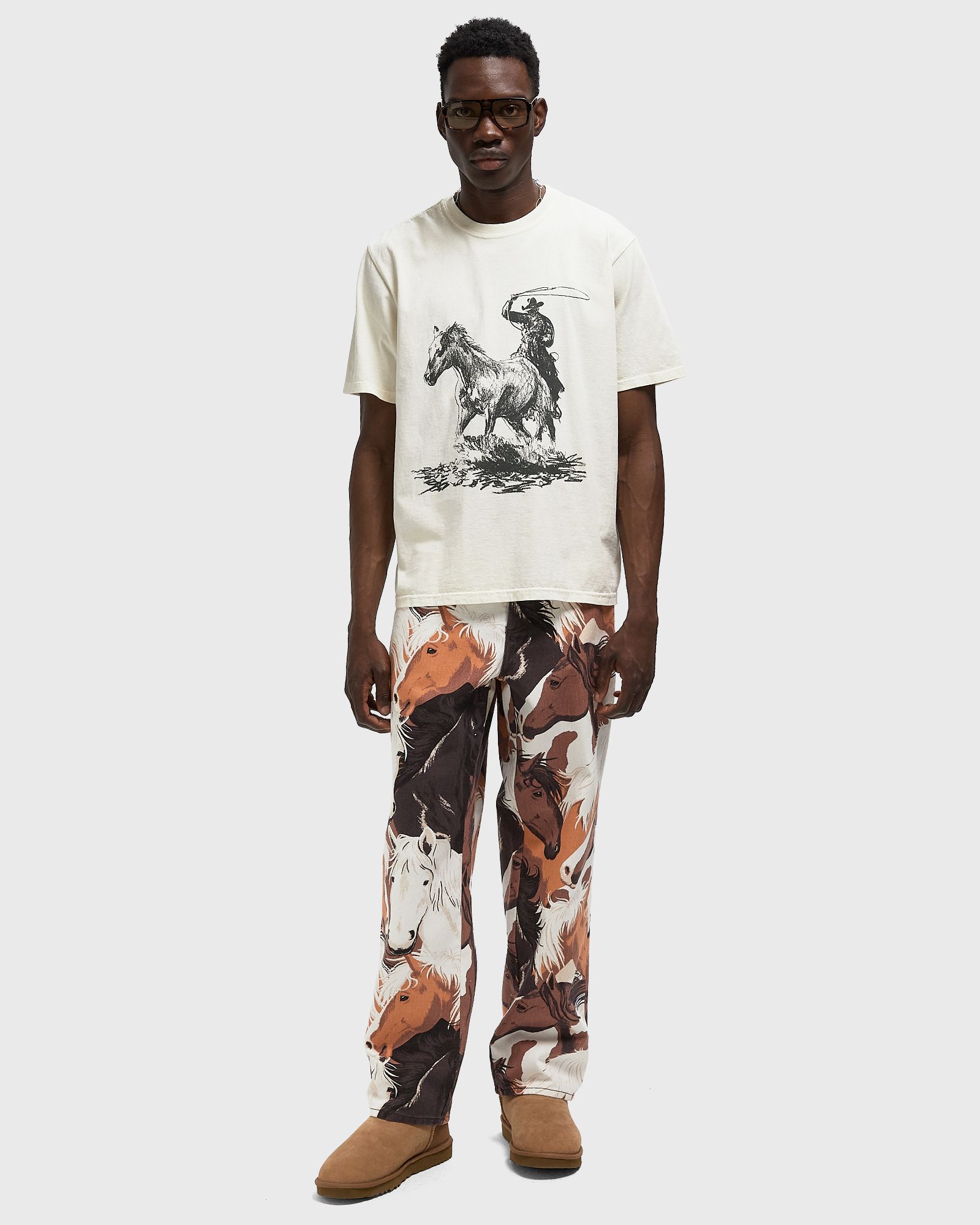 Classic printed denim