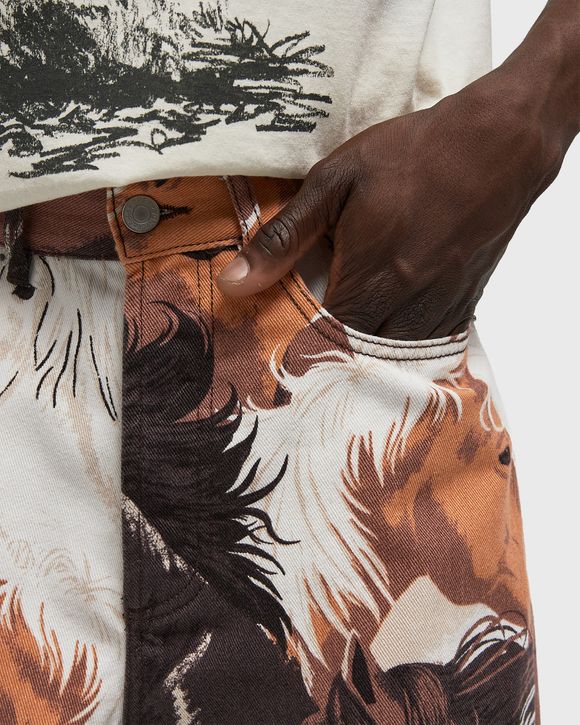 Classic printed denim