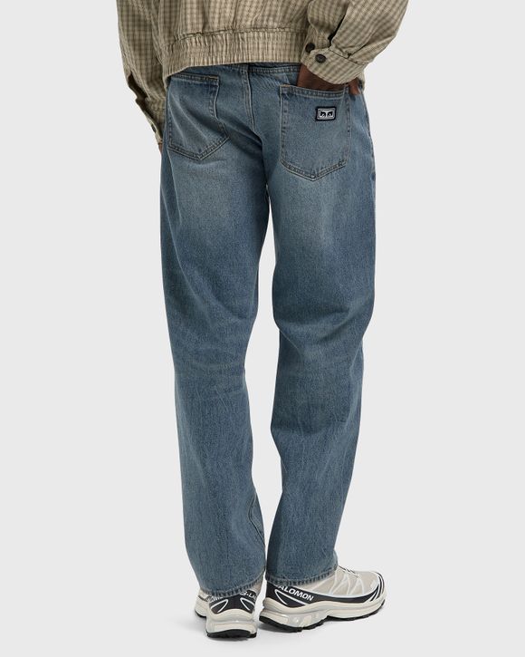 Boxcar straight leg denim