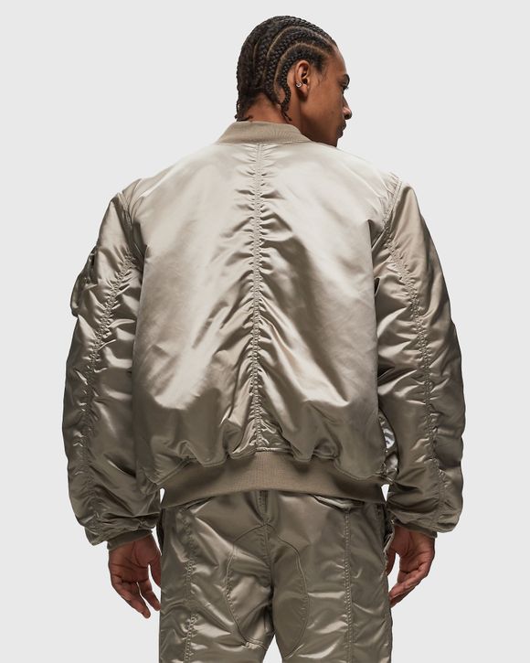 ジャケット・アウター PVOT PREMIUM MA-1 JACKET (DYED BEIGE) Pvot Premium MA-1 Jacket (Dyed Beige)