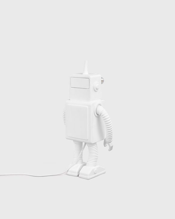 PORCELAIN LAMP - ROBOT LAMP - EU PLUG
