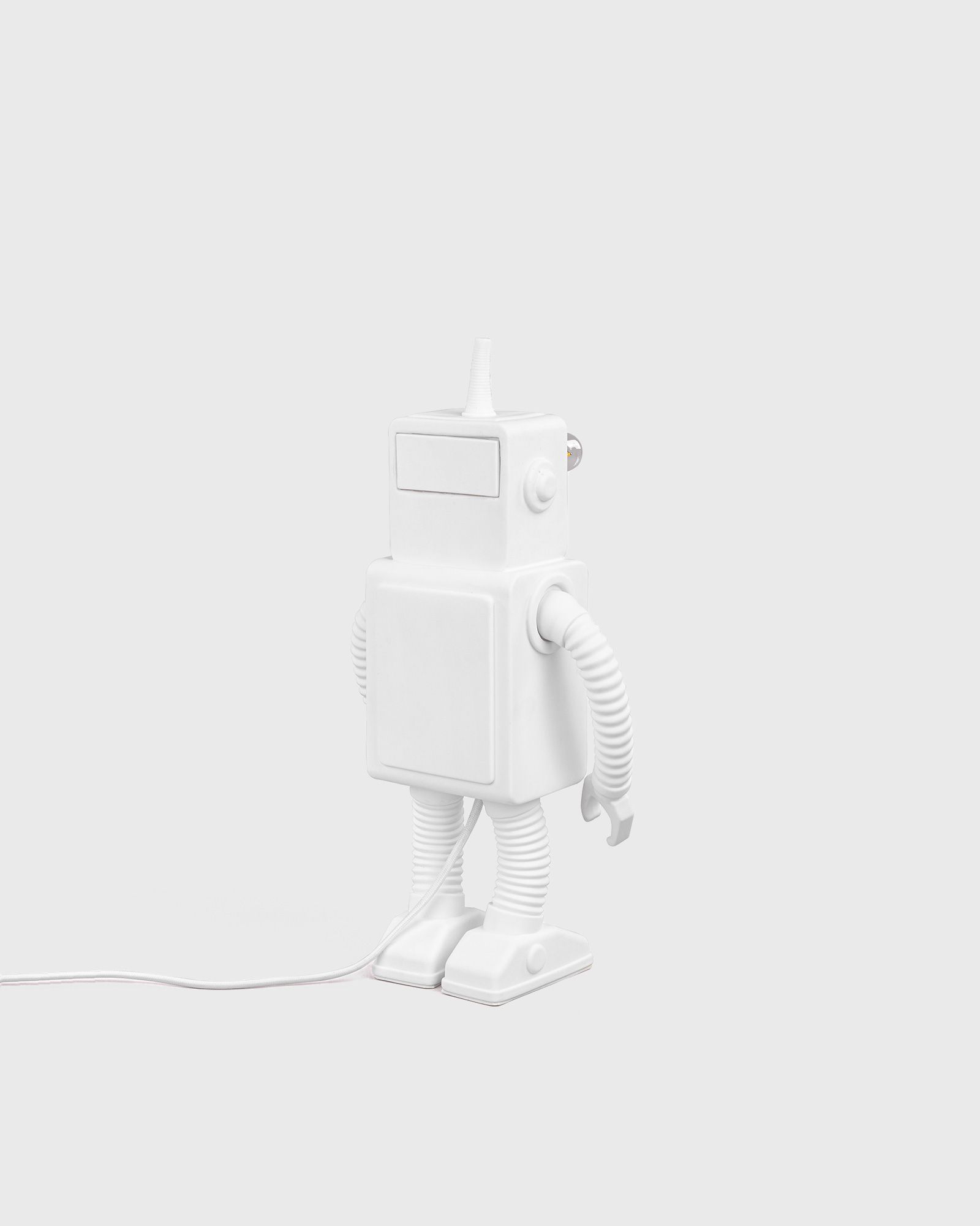 PORCELAIN LAMP - ROBOT LAMP - EU PLUG