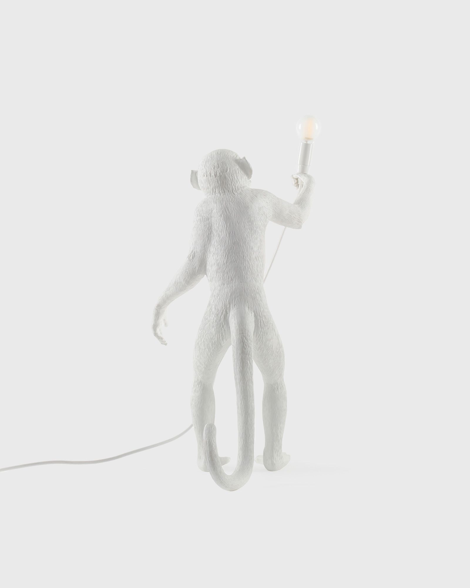 MONKEY LAMP RESIN LAMP - STANDING - EU PLUG
