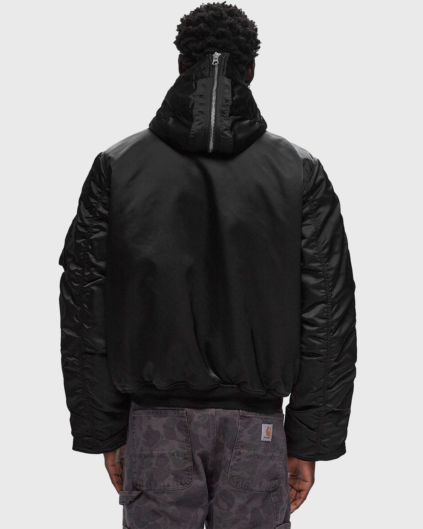 ジャケット・アウター BEAMS N-2B flight jacket PRIMALOFT black Alpha Industries Men's N-2B Short Waist Parka (XS, Black) at