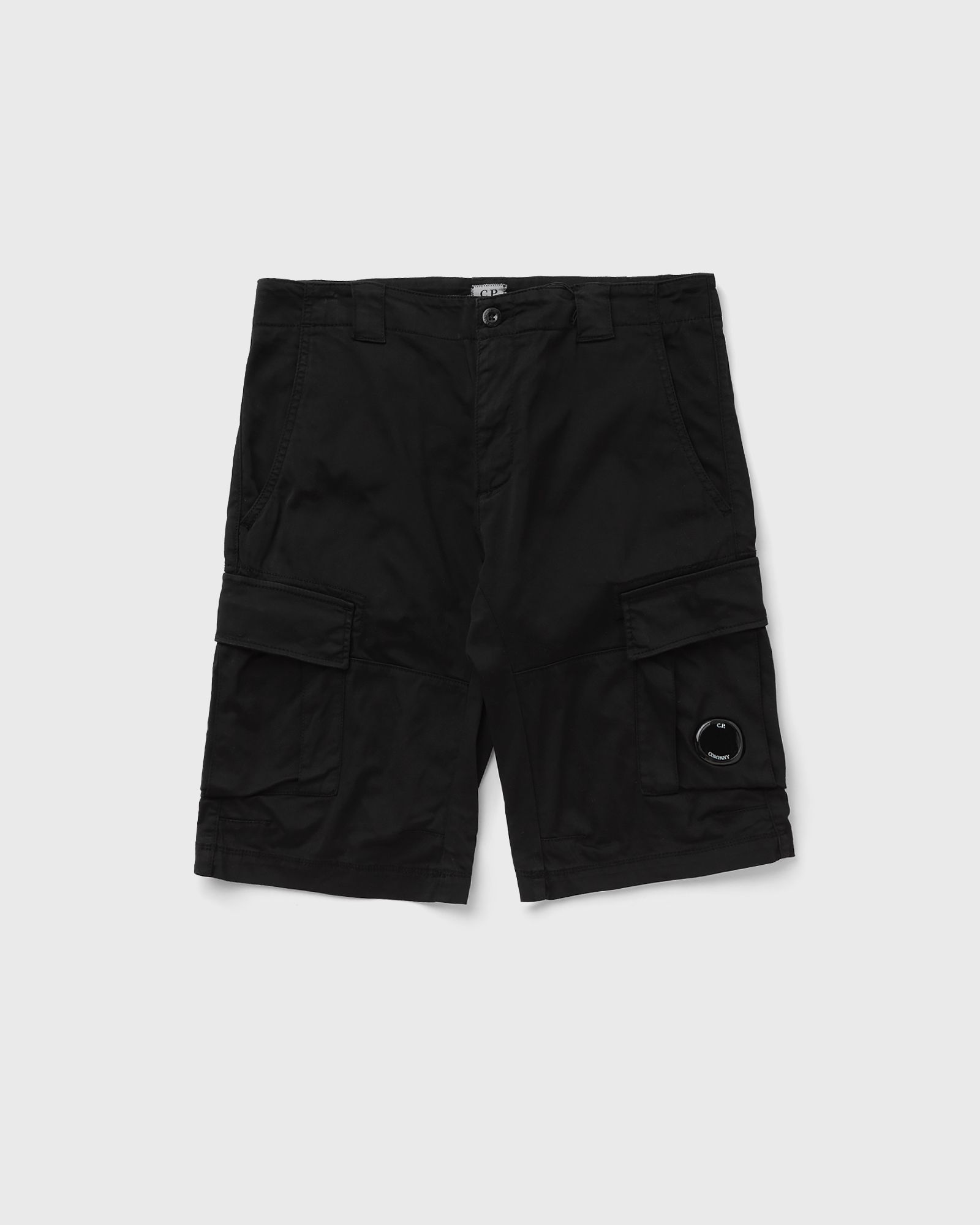 c.p. company stretch sateen cargo shorts men