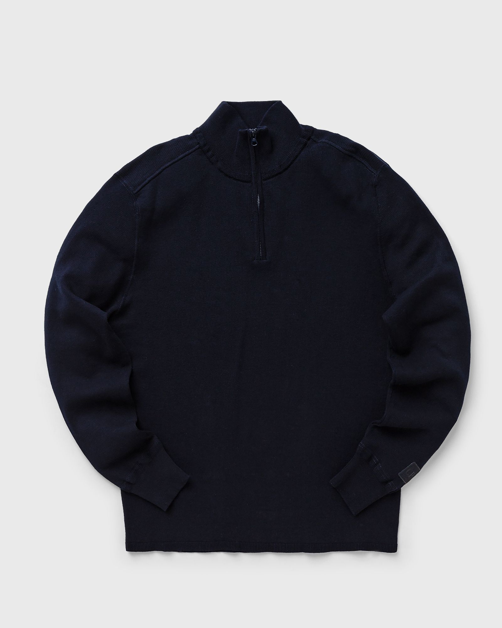 c.p. company metropolis series cotton crepe zipped knit men pullovers
