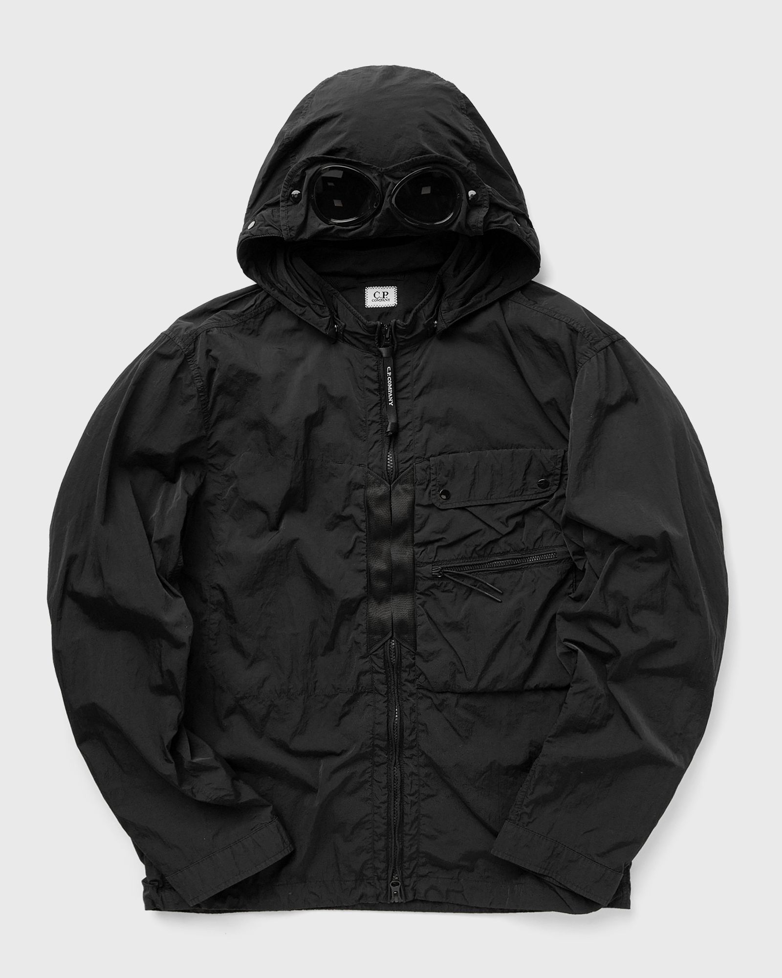 c.p. company chrome-r goggle overshirt men overshirts