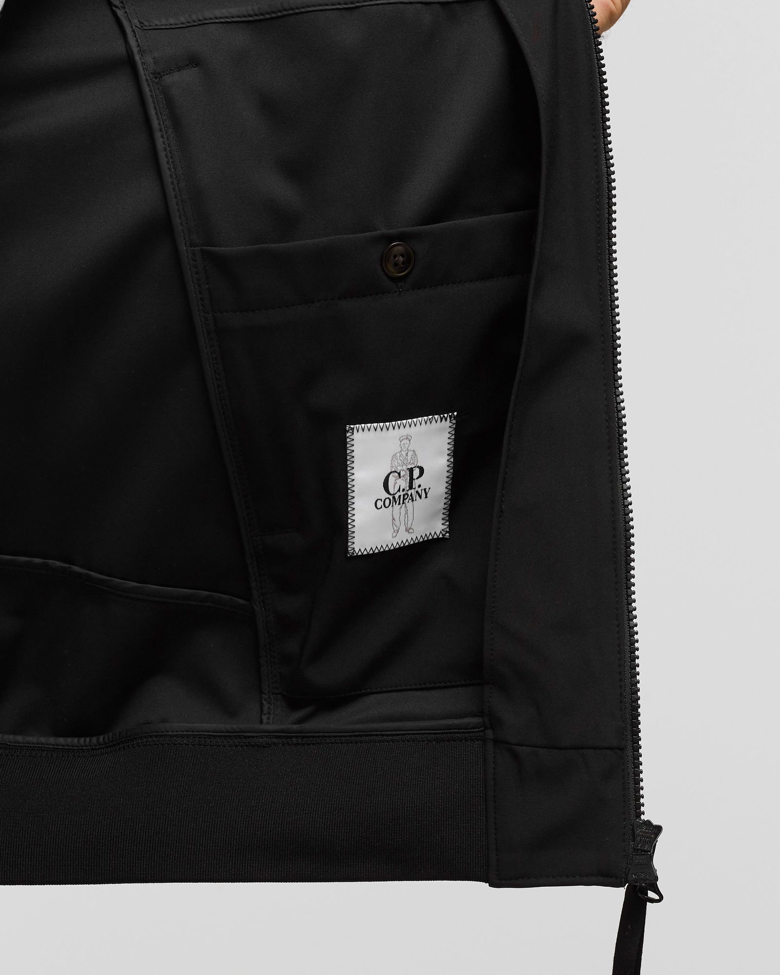 C.P. SHELL-R HOODED JACKET