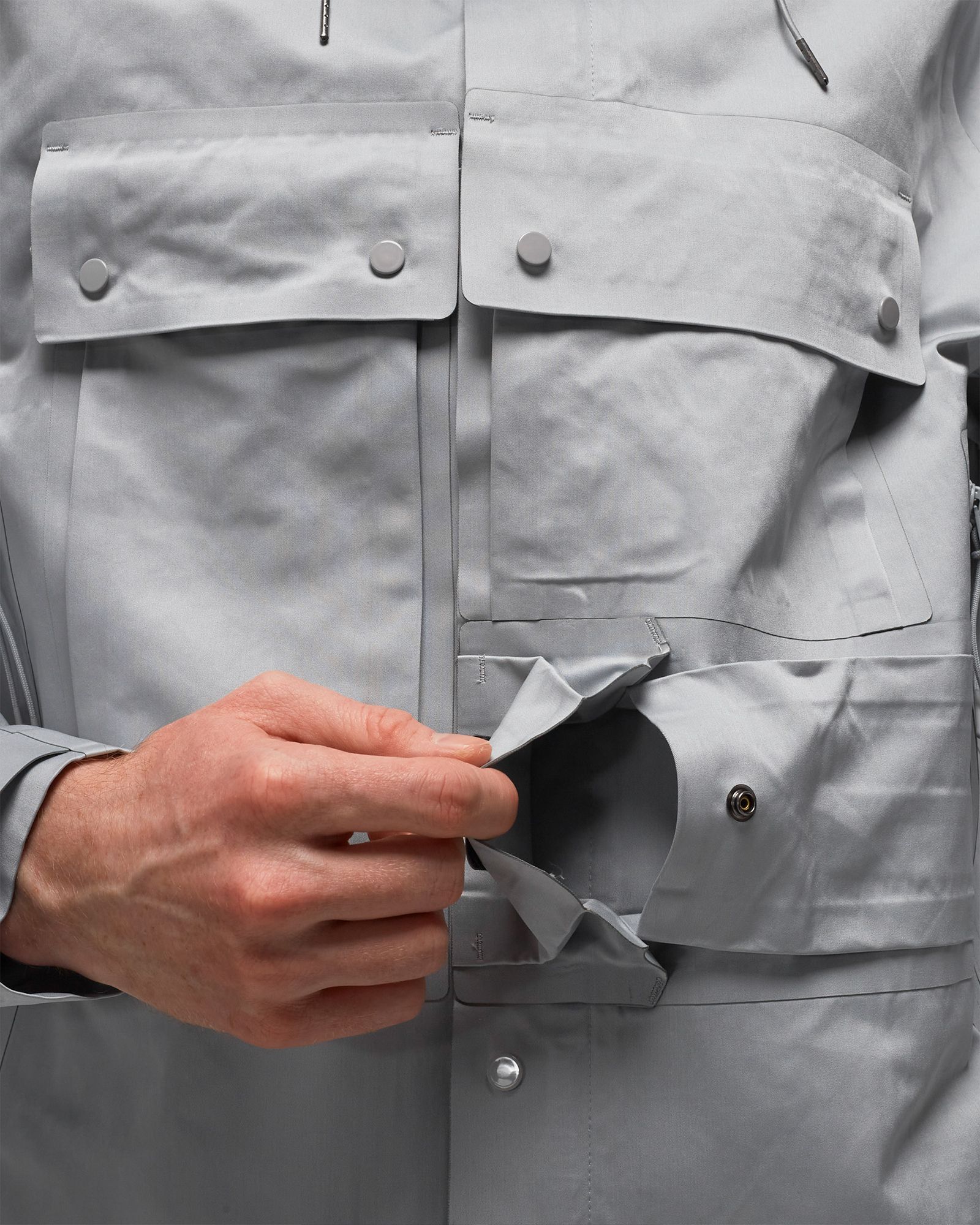 METROPOLIS SERIES A.A.C. HOODED JACKET