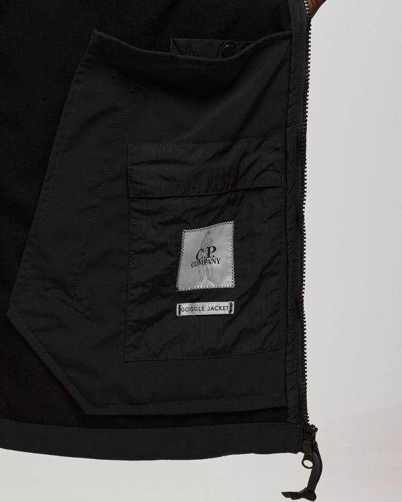 C.P. Company GD SHELL GOGGLE JACKET Black | BSTN Store