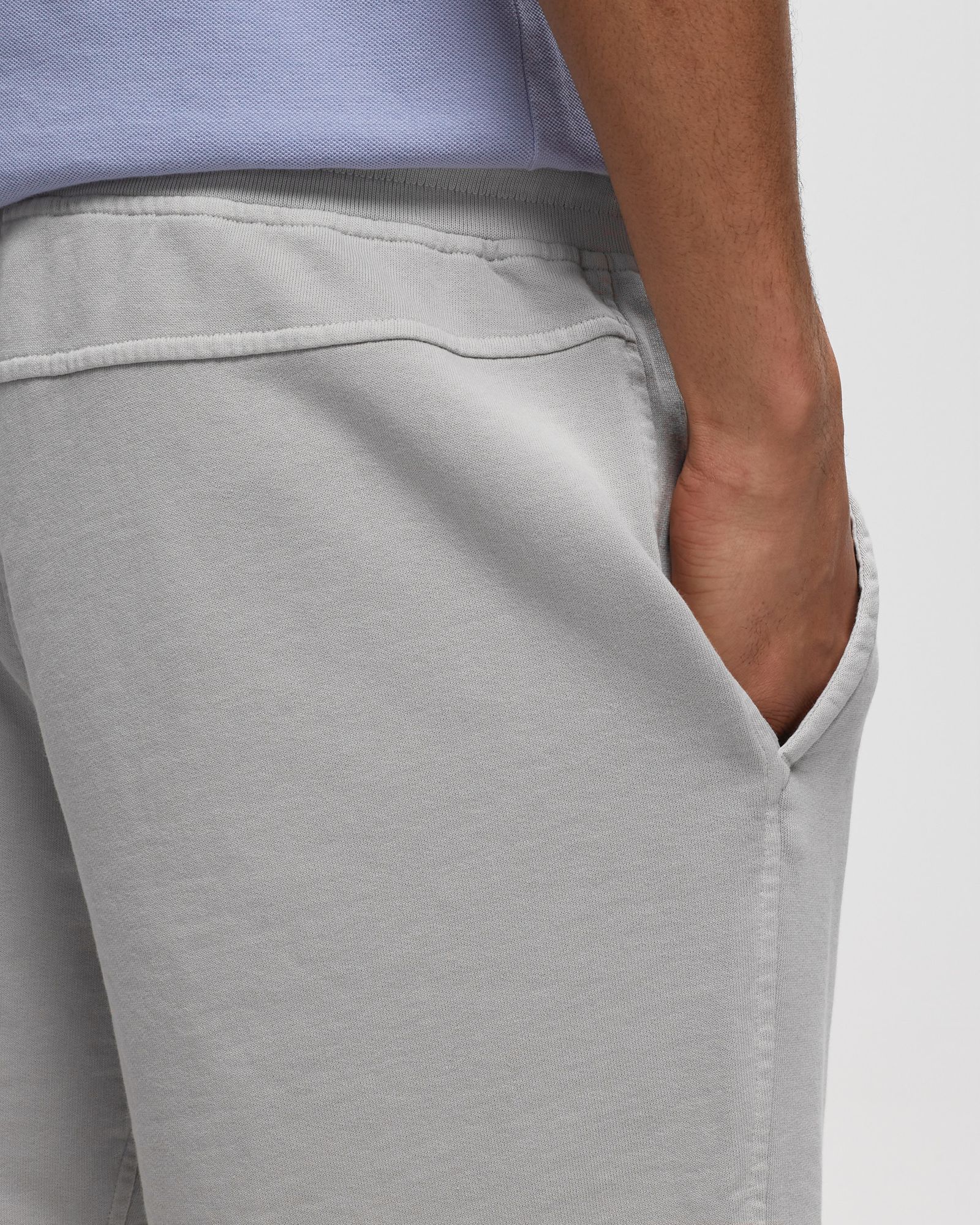 COTTON FLEECE SHORTS