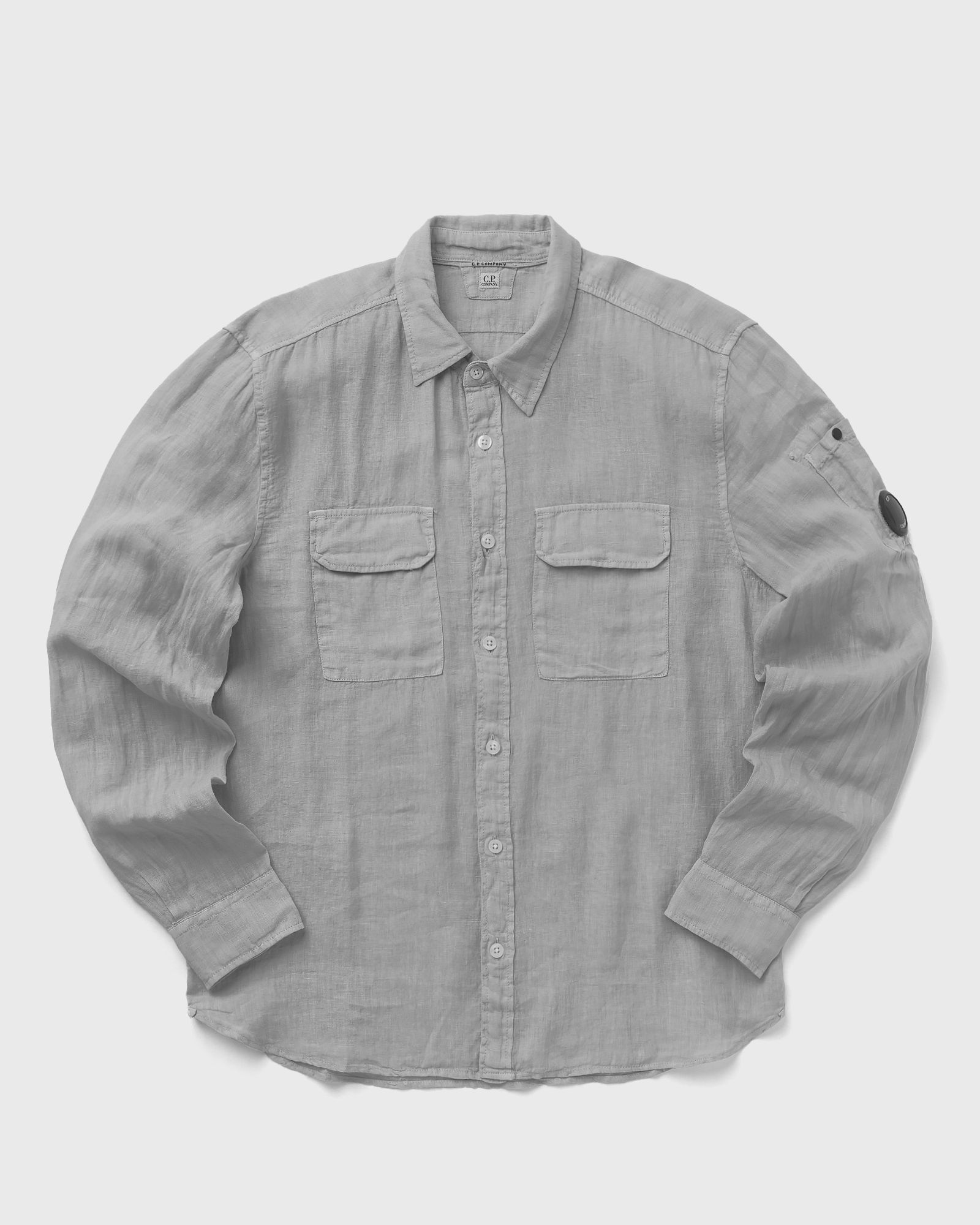 c.p. company lino twin pockets shirt men longsleeves