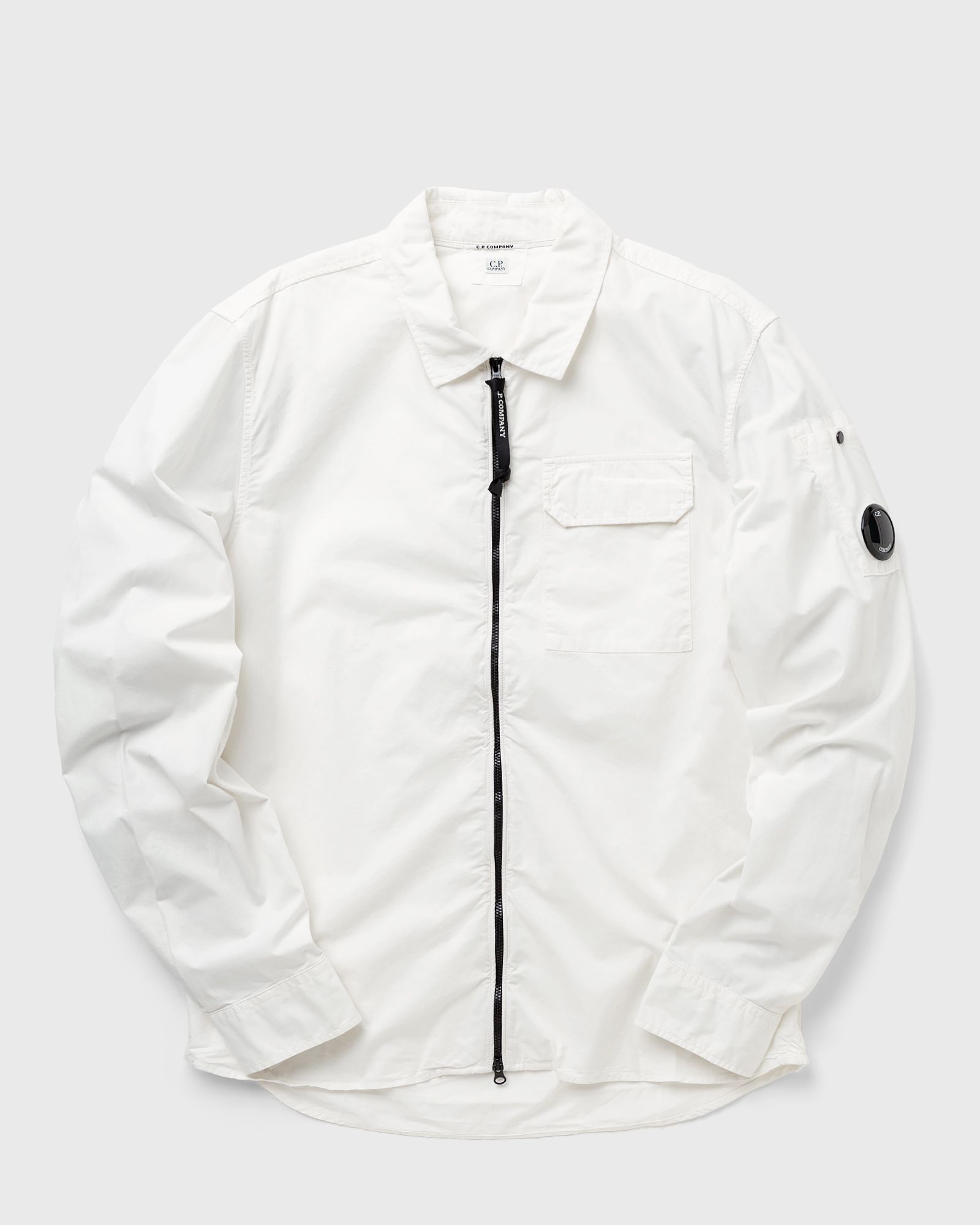 GABARDINE ZIPPED SHIRT