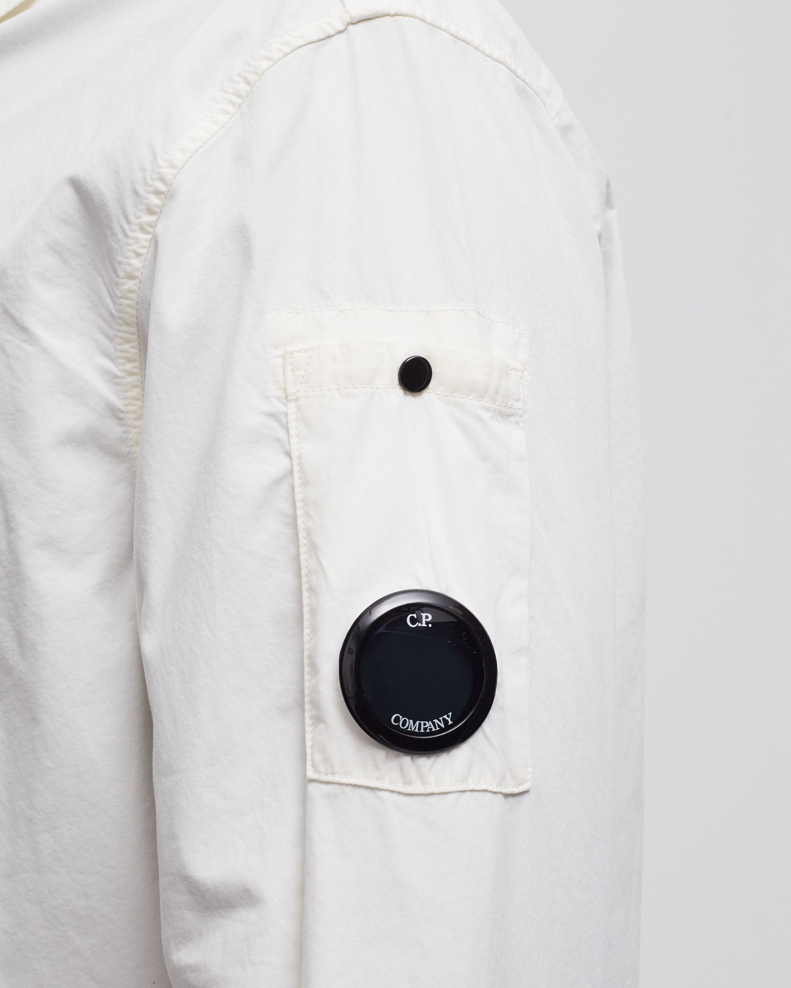 GABARDINE ZIPPED SHIRT