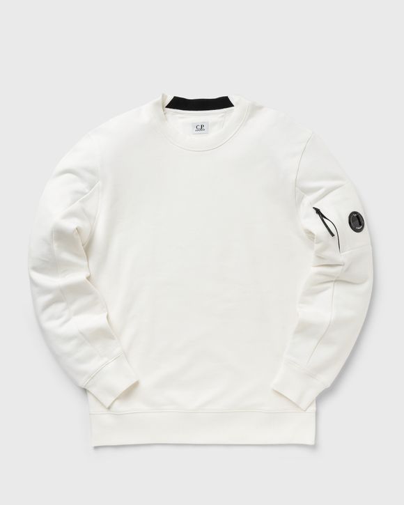 Cp company hot sale white sweatshirt