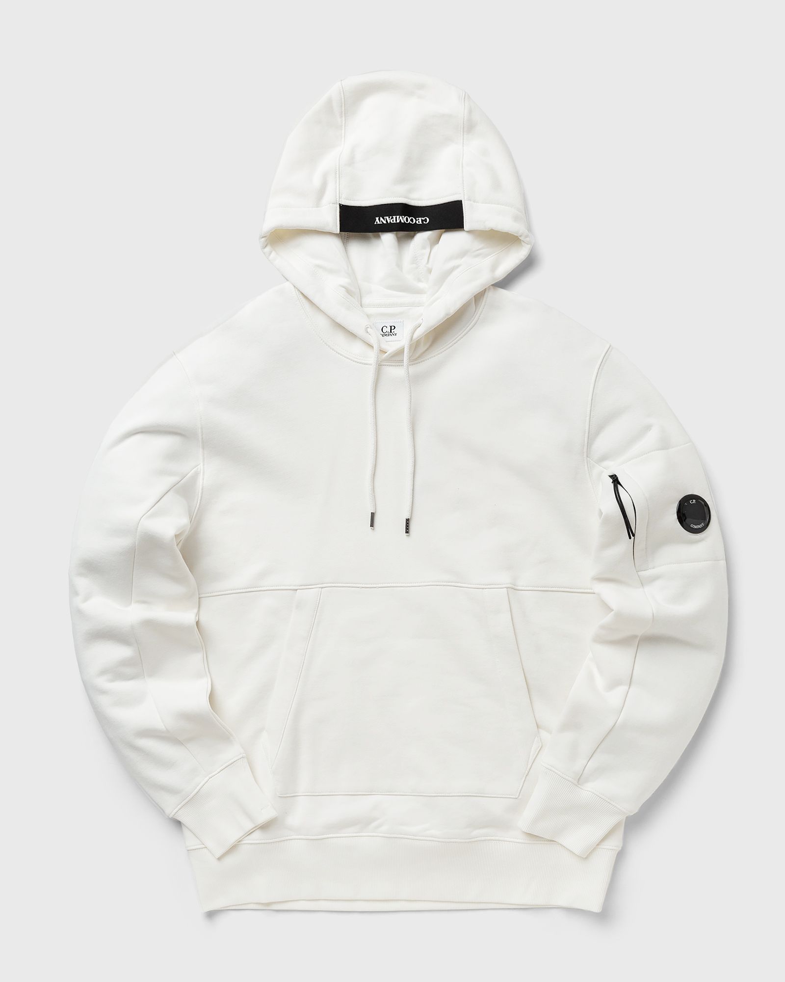 DIAGONAL RAISED FLEECE PULLOVER HOODIE