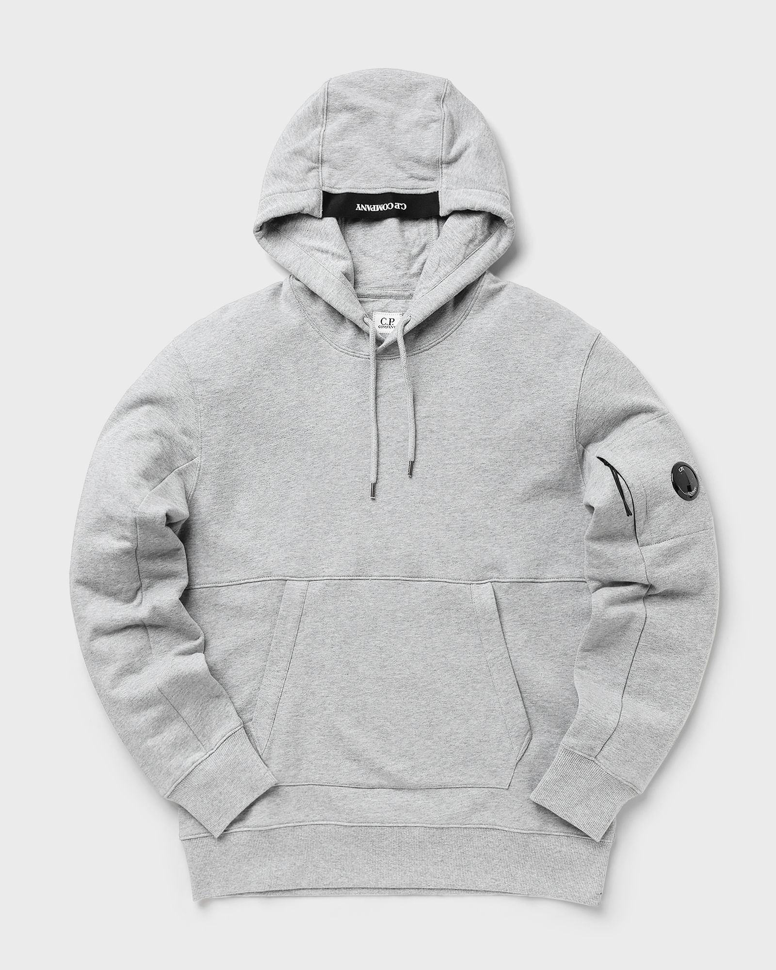 DIAGONAL RAISED FLEECE PULLOVER HOODIE