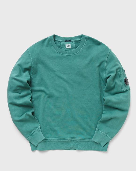 Cp company green on sale sweatshirt