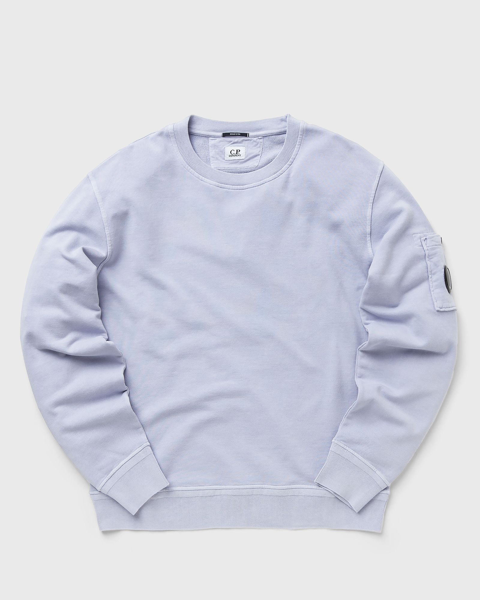 COTTON FLEECE RESIST DYED SWEATSHIRT