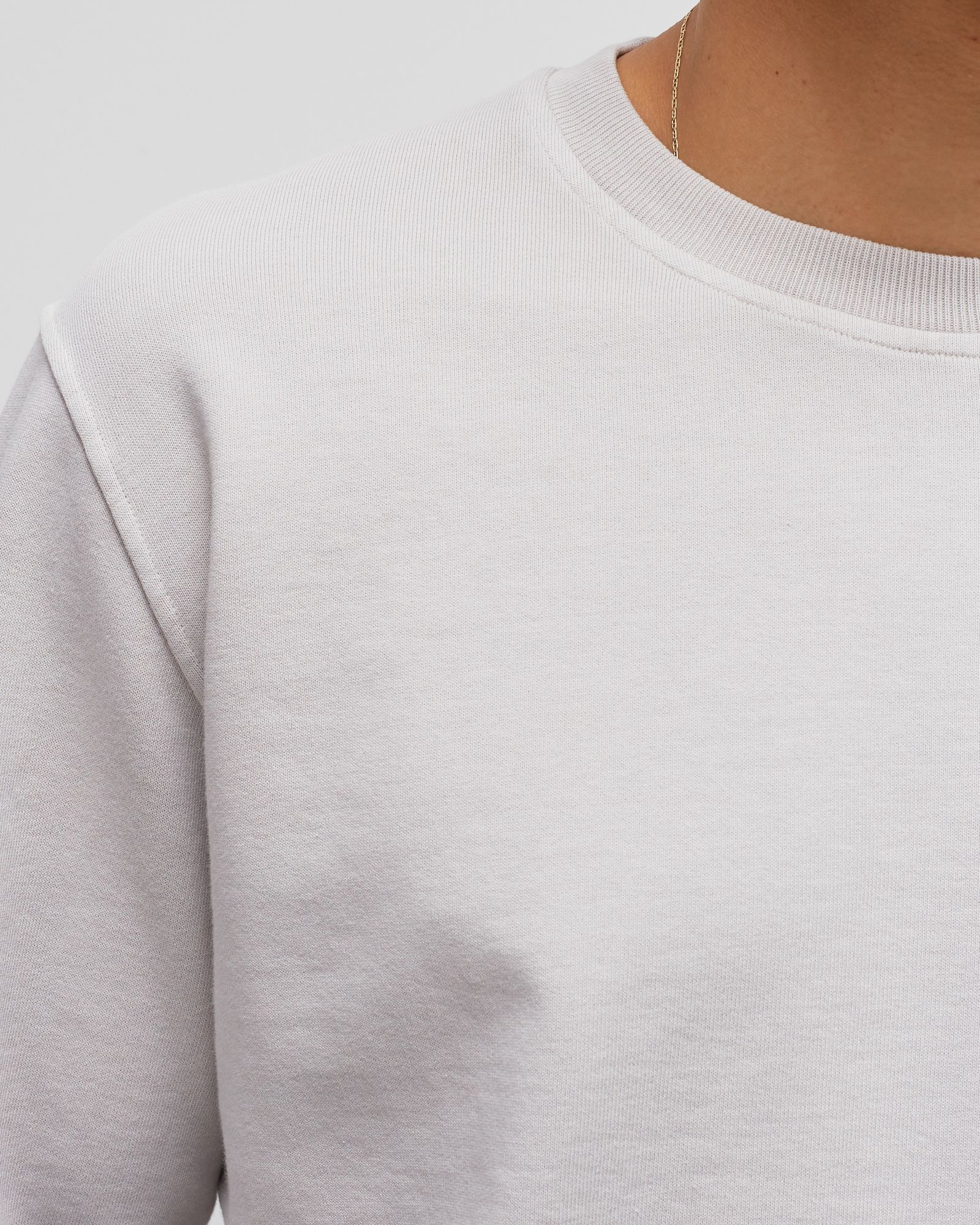 COTTON FLEECE RESIST DYED SWEATSHIRT