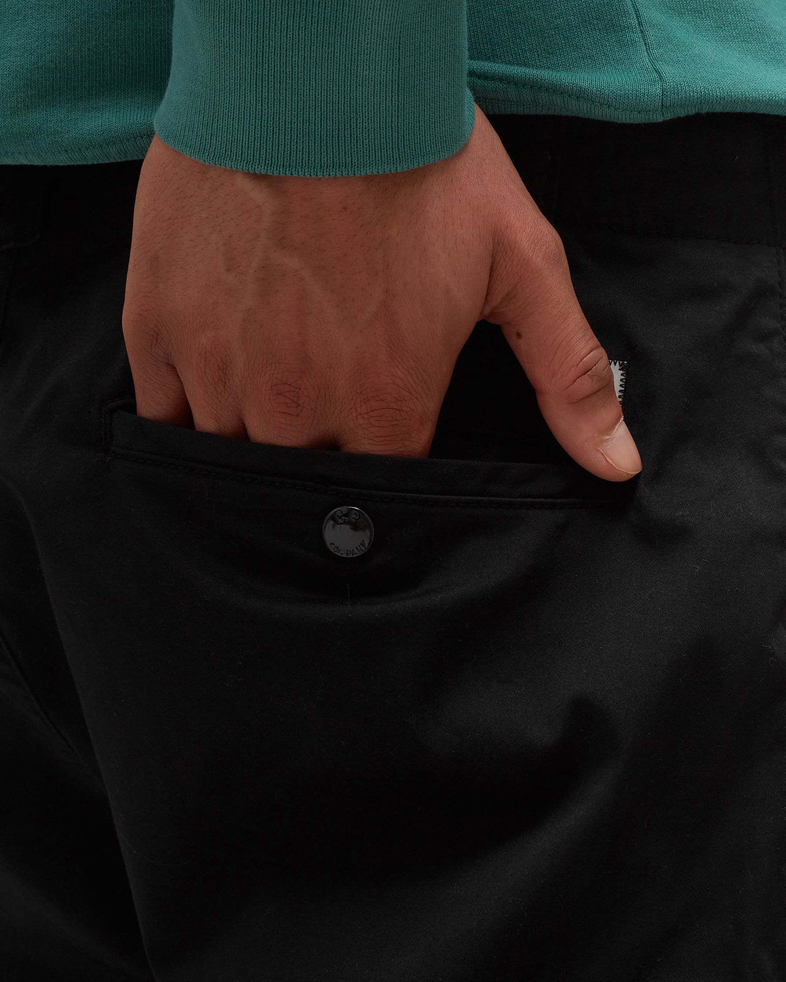 STRETCH SATEEN LENS CARGO PANTS