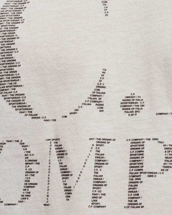 30/1 JERSEY LARGE LOGO T-SHIRT