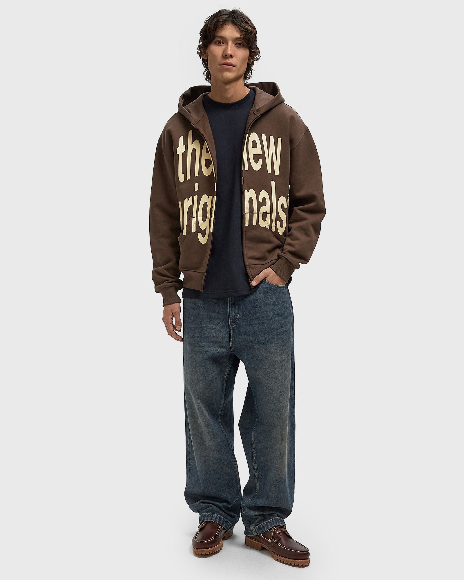 BIG LOGO ZIP UP HOODIE