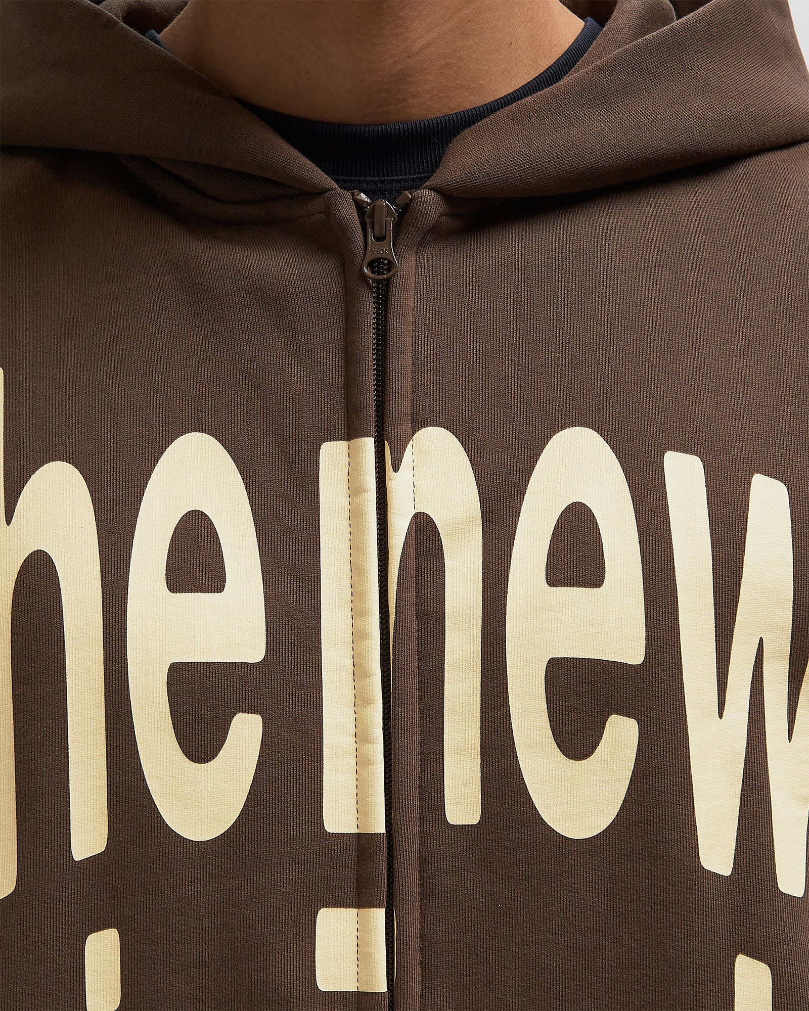 BIG LOGO ZIP UP HOODIE