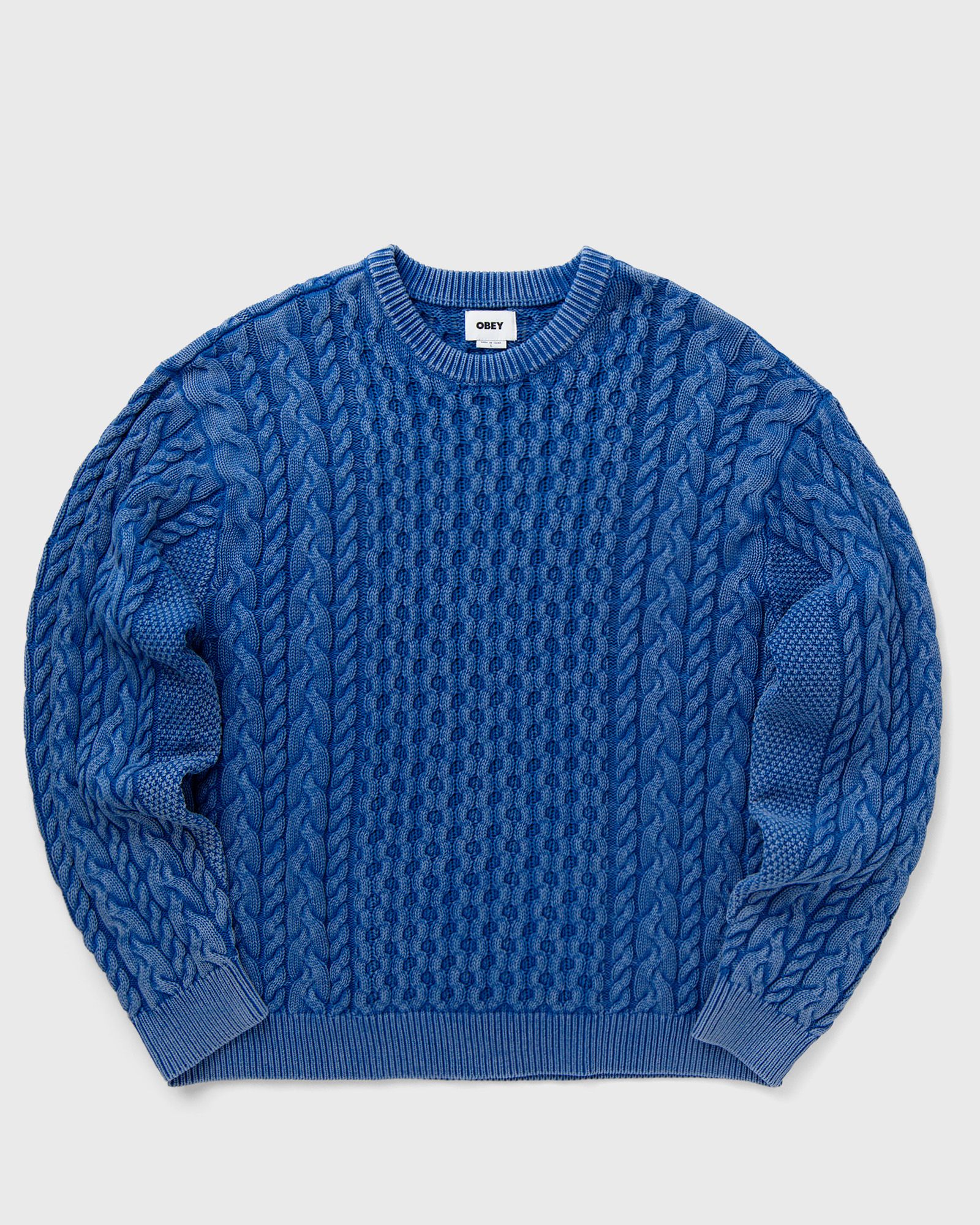 Faded wash sweater