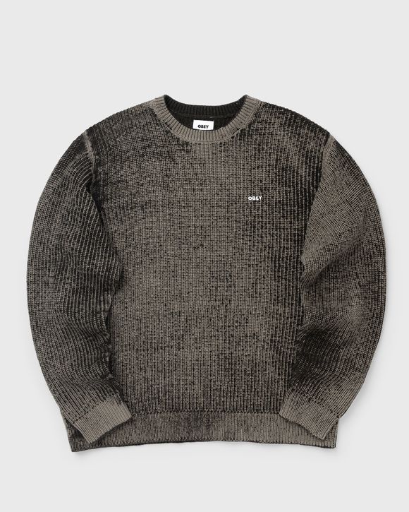 Obey spray effect sweater