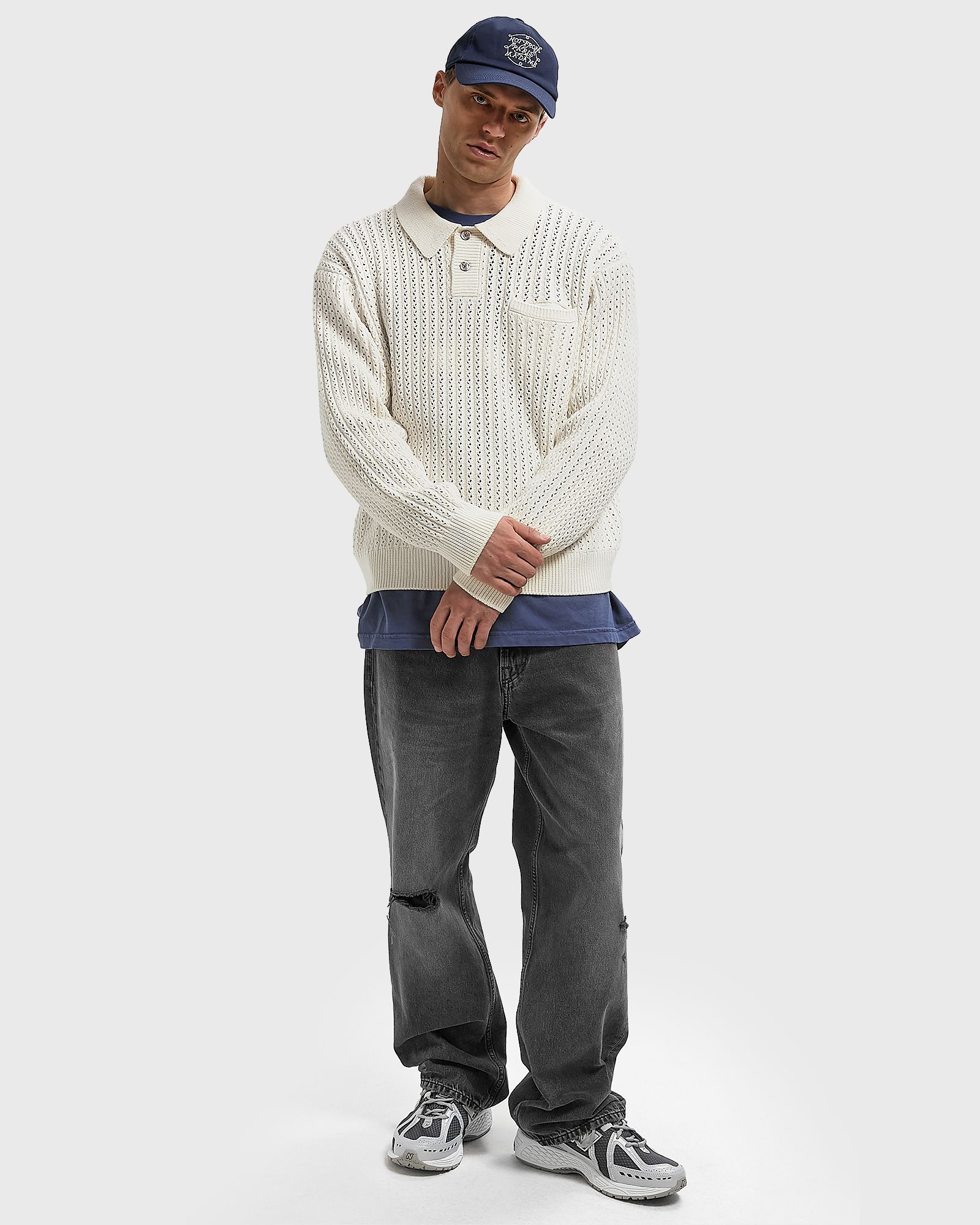 Obey duane polo sweater