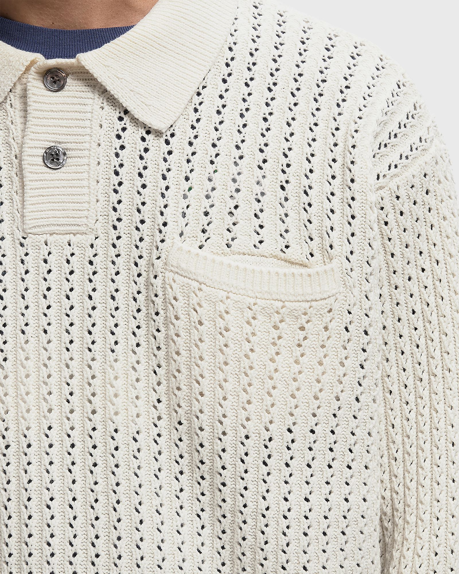 Obey duane polo sweater