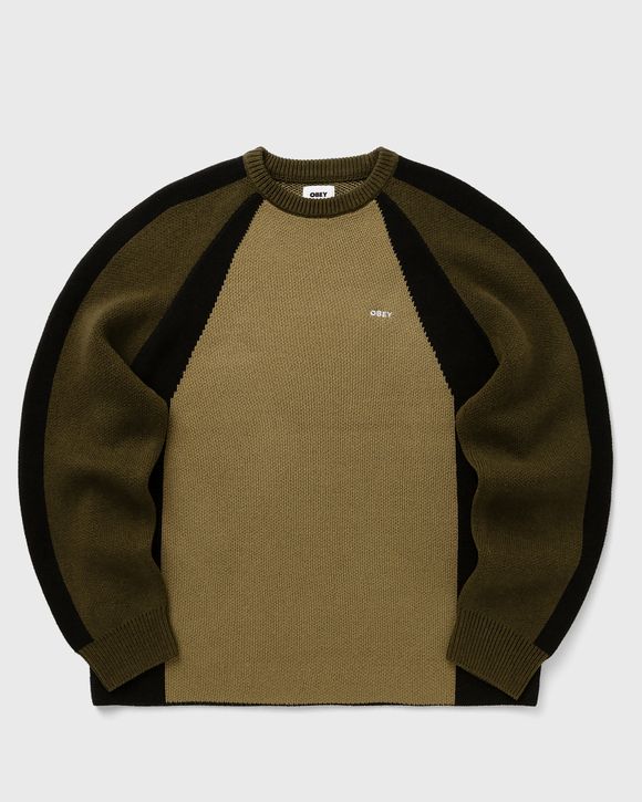 Raglan crew neck sweater