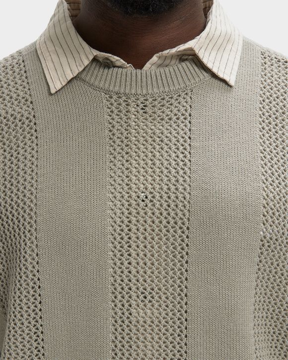 Obey crochet sweater