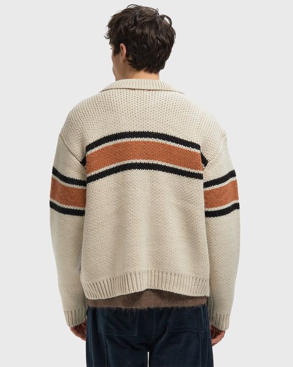 Obey bernard zip up sweater