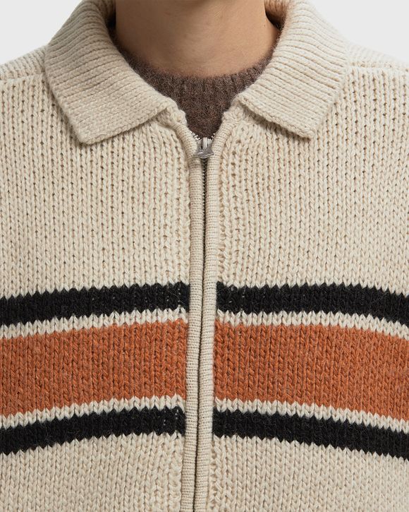 Obey bernard zip up sweater