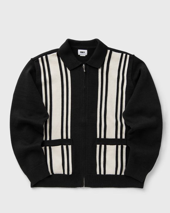 Obey matt zip up sweater