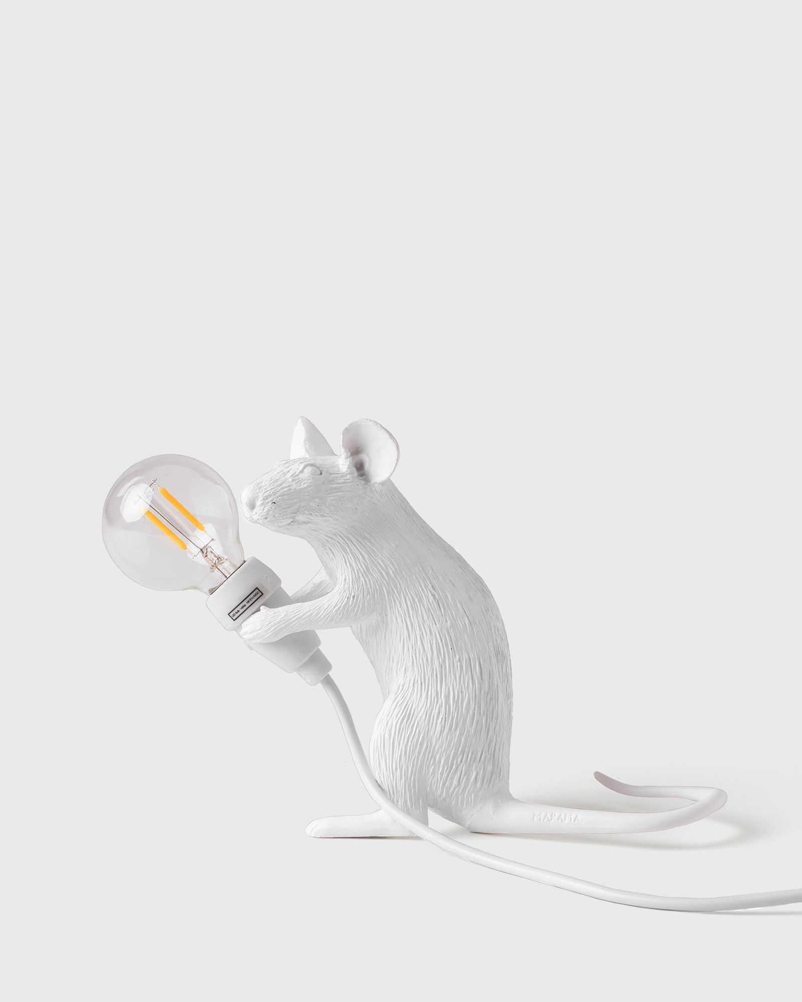 MOUSE LAMP-MAC RESIN LAMP - SITTING USB