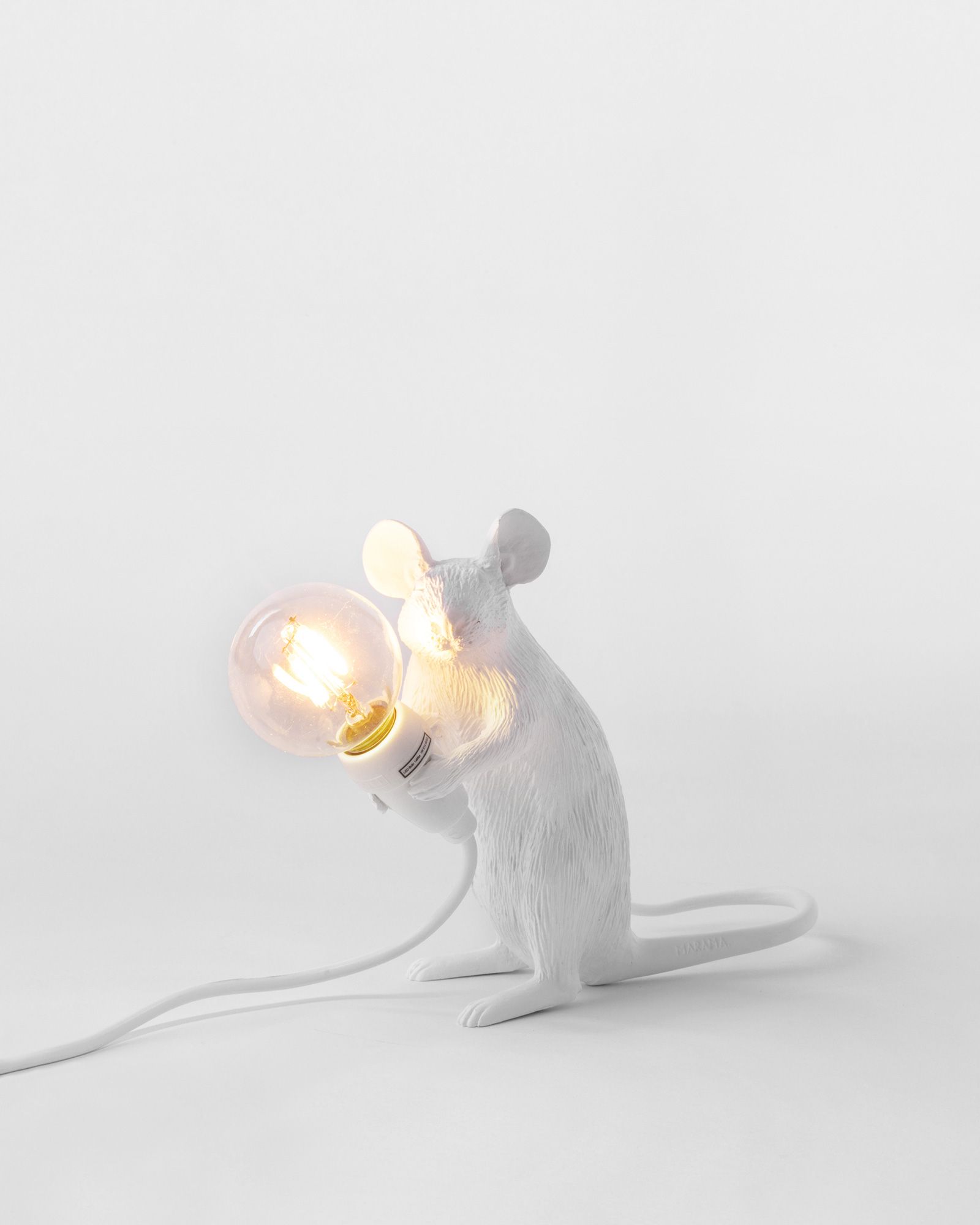 MOUSE LAMP-MAC RESIN LAMP - SITTING USB