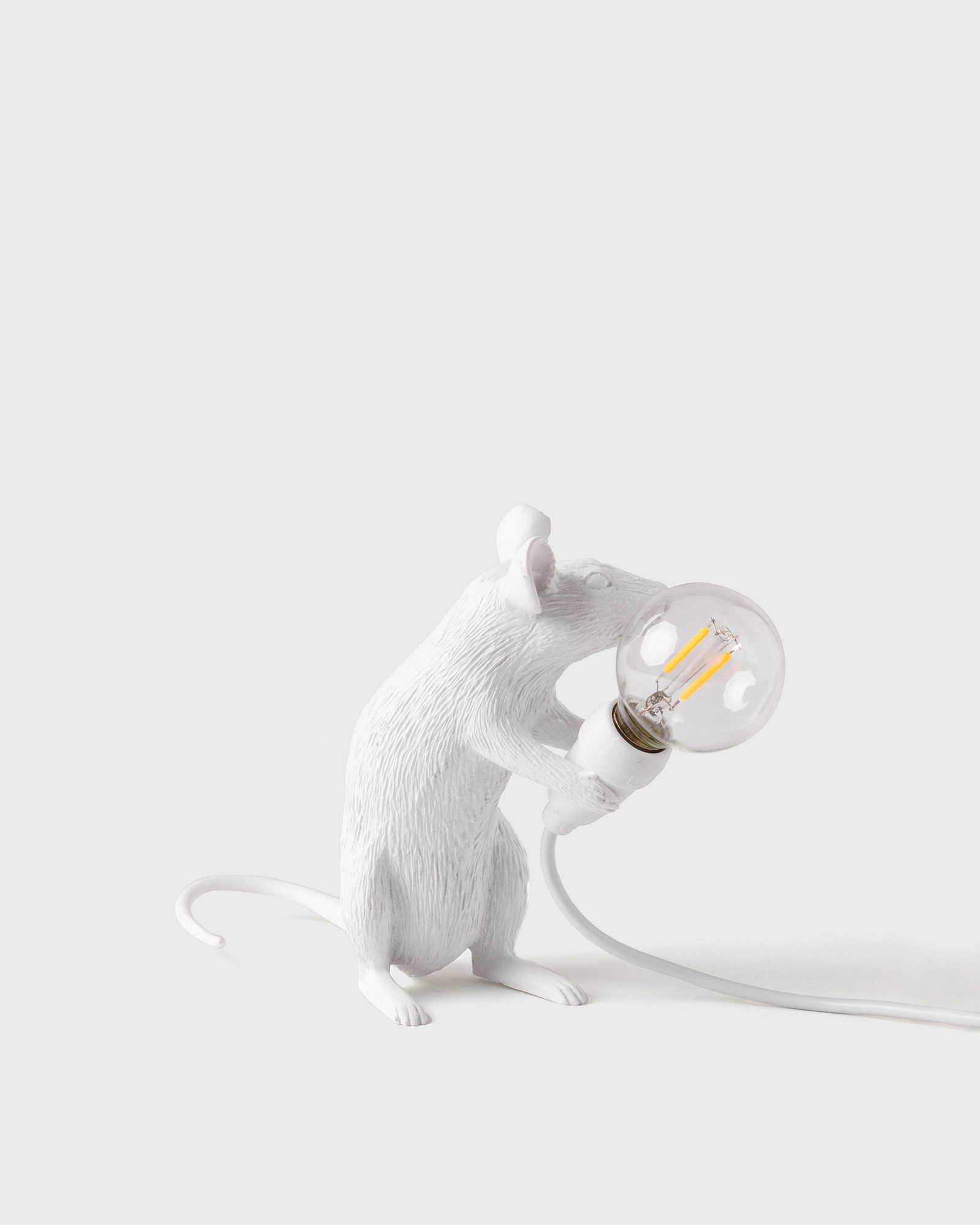 MOUSE LAMP-MAC RESIN LAMP - SITTING USB