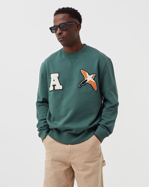 Axel Arigato Varsity Bee Bird Sweatshirt Green GREEN