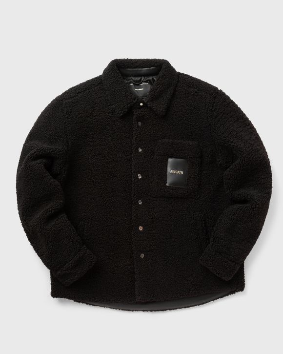 Axel Arigato Aspen Teddy Overshirt Black Black