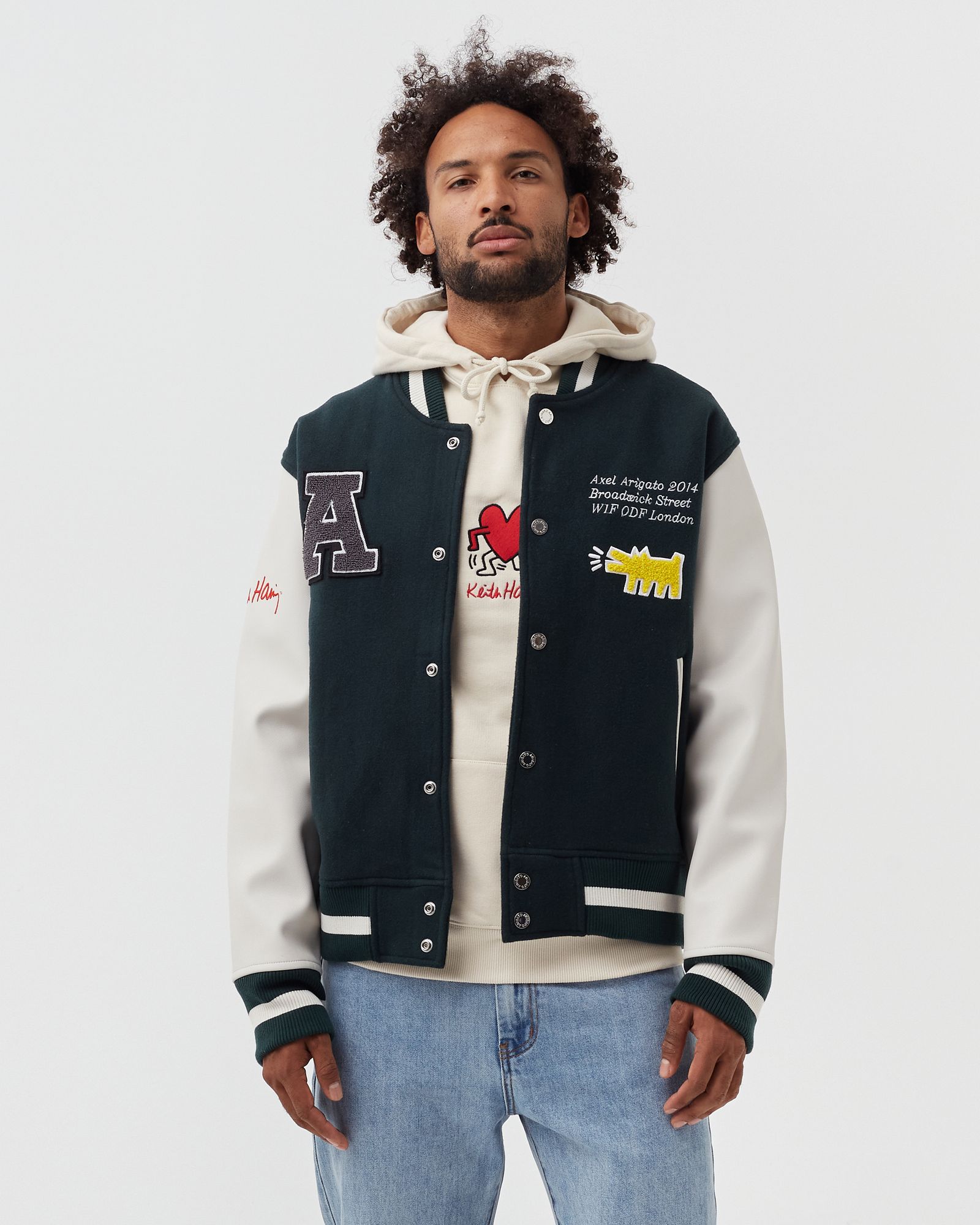 Keith Haring Varsity Bomber 