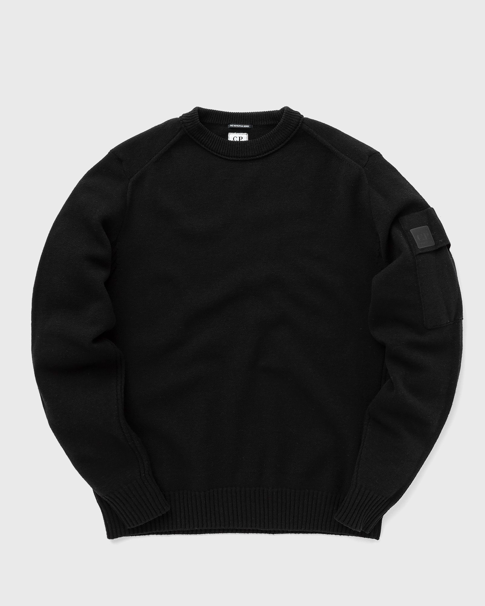 METROPOLIS SERIES EXTRAFINE MERINO WOOL KNIT SWEAT