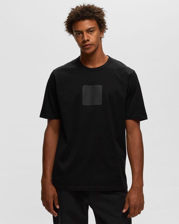 METROPOLIS SERIES MERCERIZED JERSEY LOGO BADGE T-SHIRT