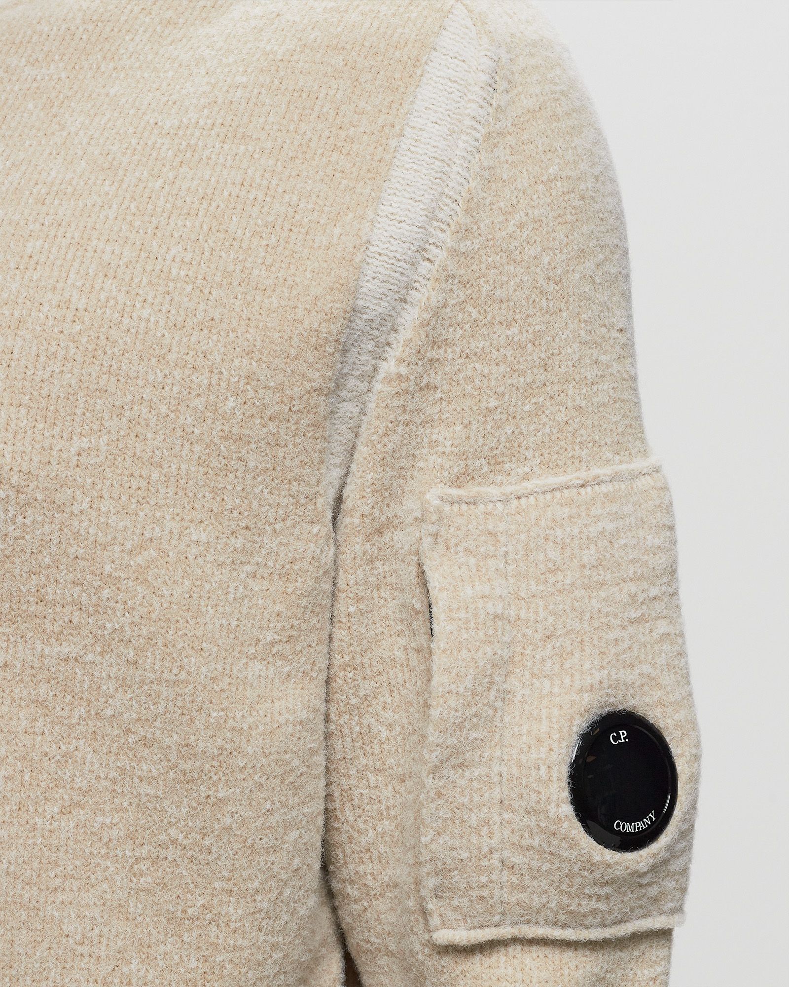 FLEECE KNIT ROLL NECK